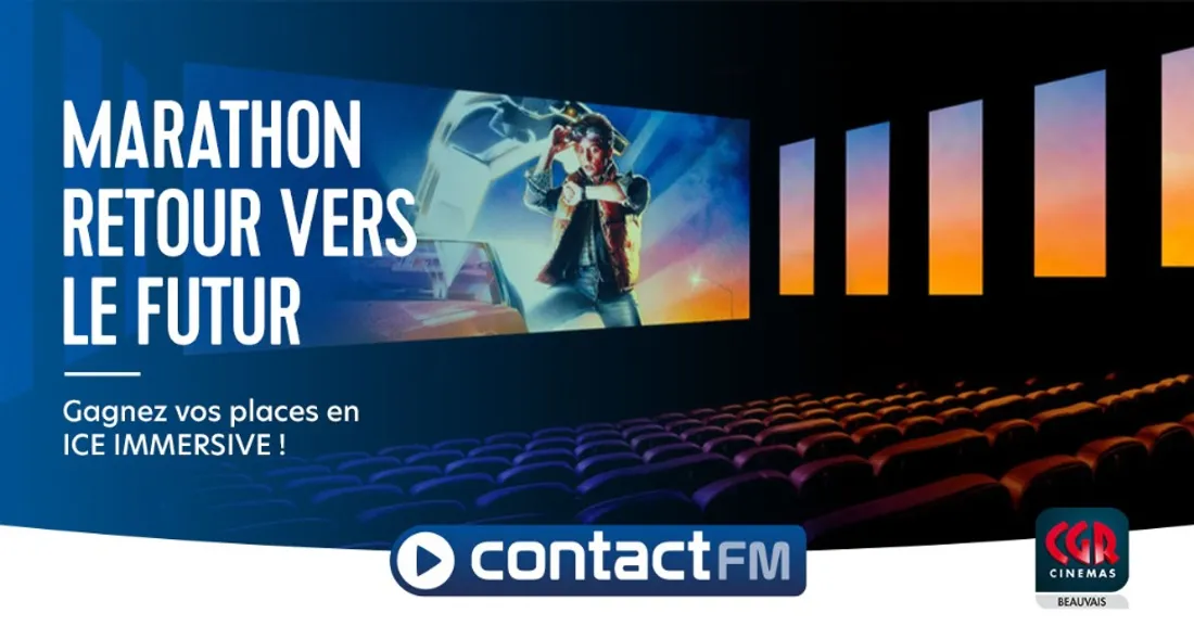 GAGNEZ VOS PLACES POUR LE MARATHON "RETOUR VERS LE FUTUR" EN ICE...