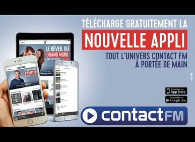 Téléchargez la nouvelle appli contact fm