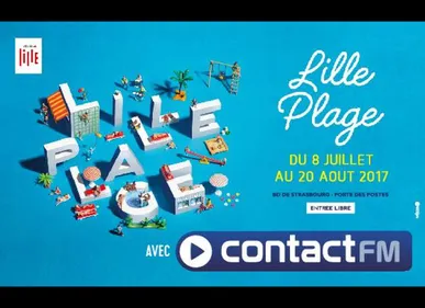 Contact FM partenaire de Lille Plage