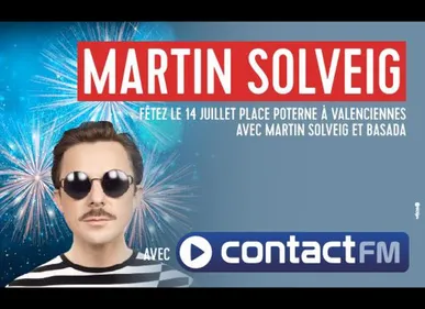 Contact FM partenaire du 14 Juillet de Valenciennes