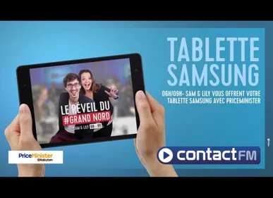 Tablettes Samsung avec Price Minister