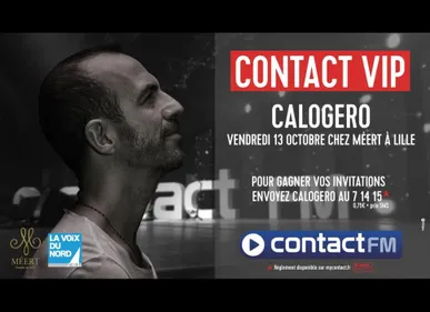 Calogero en Contact VIP