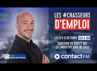 Les Chasseurs d'Emploi en direct des CCI Industry Days de Lille