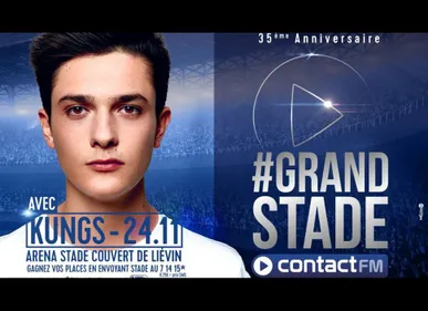 Kungs 2ème artiste du #Grand Stade Contact FM