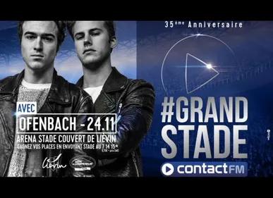 OFENBACK 5ÈME ARTISTE DU #GRAND STADE CONTACT FM