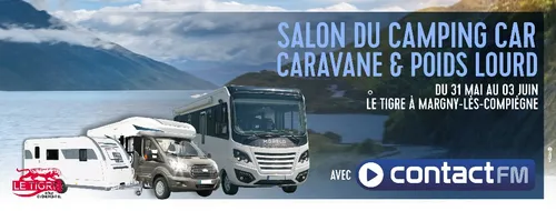 SALON DU CAMPING-CAR Caravane & Poids Lourds avec Contact FM