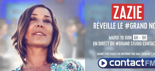 Zazie réveille le Grand Nord sur Contact FM