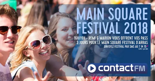 Gagnez vos places pour le Main Square Festival 2018