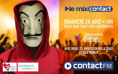 Le Mix Contact FM à Hazebrouck avec Hugel et Max Parker