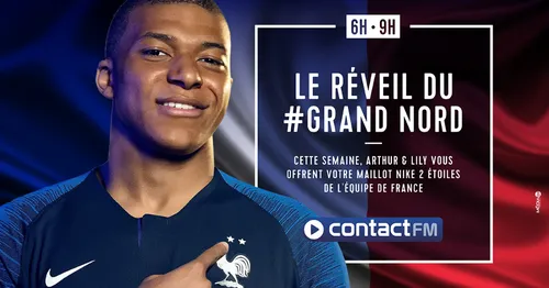 Le Réveil du Grand Nord vous offre votre maillot 2 étoiles