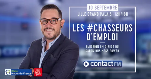 Les Chasseurs d'Emploi en direct du Salon Business Power de Lille