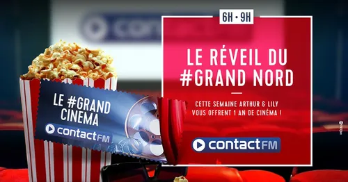 CETTE SEMAINE LE RÉVEIL DU GRAND NORD VOUS OFFRE 1 AN DE CINÉMA