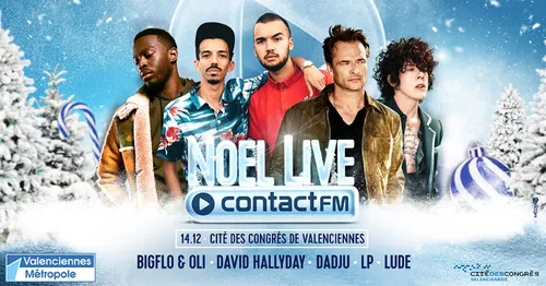 LE NOËL LIVE CONTACT FM A VALENCIENNES