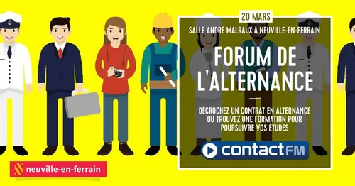 LE FORUM DE L'ALTERNANCE AVEC CONTACT FM