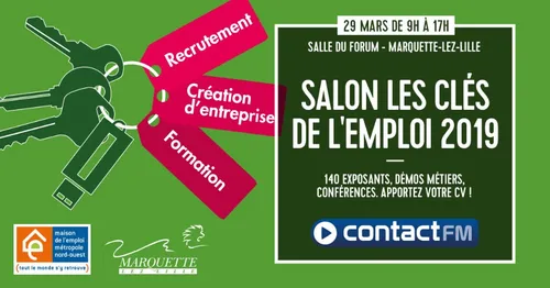 LE SALON LES CLÉS DE L'EMPLOI AVEC CONTACT FM