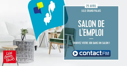 LE SALON DE L'EMPLOI DE LILLE AVEC CONTACT FM