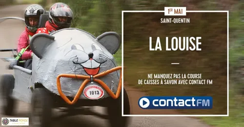 LA COURSE DE CAISSES A SAVON LA LOUISE AVEC CONTACT FM