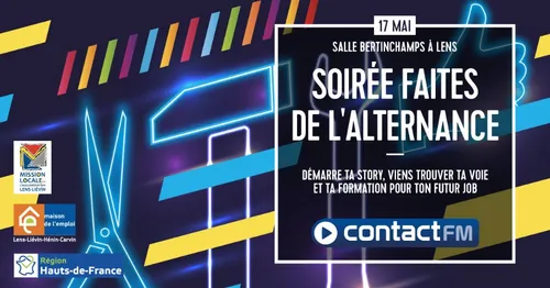 SOIRÉE FAITES DE L'ALTERNANCE A LENS