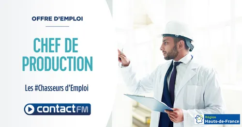 Offre d'emploi : Chef de production