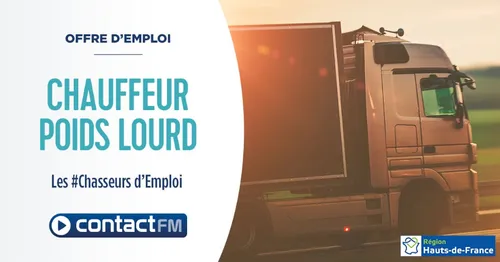 Offre d'emploi : Chauffeur poids lourd