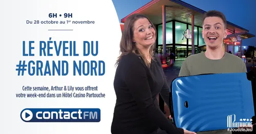 VOTRE WEEK-END DANS L'UN DES HÔTELS CASINO PARTOUCHE AVEC CONTACT FM