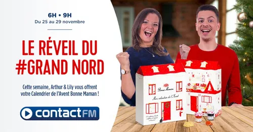 GAGNEZ VOTRE CALENDRIER DE L'AVENT BONNE MAMAN