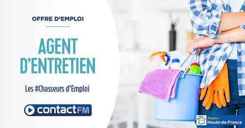 Offre d'emploi : Agent d'entretien