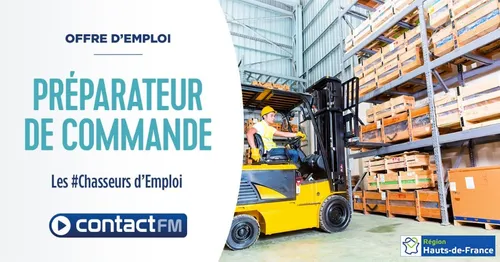 Offre d'emploi : Préparateurs de commande