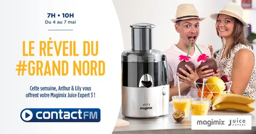 GAGNEZ VOTRE JUICE EXPERT MAGIMIX AVEC CONTACT FM