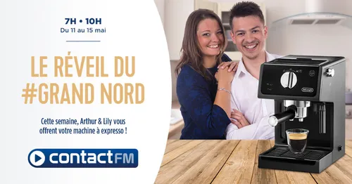 GAGNEZ VOTRE MACHINE ESPRESSO SUR CONTACT FM