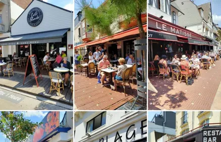 Au Touquet, les terrasses du centre-ville peuvent finalement être...