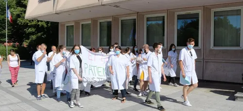 Maubeuge : les soignants en psychiatrie de l’hôpital en visite...