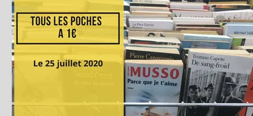 Métropole lilloise : faites le plein de livres de poche à 1€ ce samedi