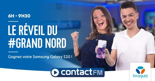 GAGNEZ VOTRE SAMSUNG GALAXY S20 AVEC BOUYGUES TELECOM SUR CONTACT FM !