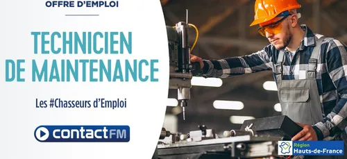 Offre d'emploi: Technicien de maintenance