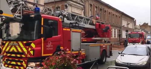 Incendie à l'ancien IUFM de Douai