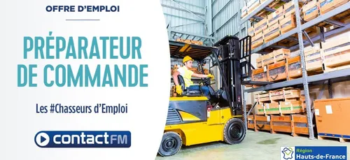 Offre d'emploi: Préparateur de commande