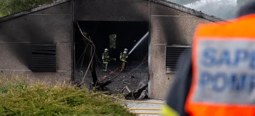 Nord : un important incendie dans un poulailler de 1400 m²