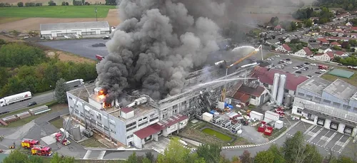 Aisne : l'usine Mondelez de Jussy ravagé par un incendie