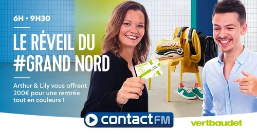 GAGNEZ 200€ CHEZ VERTBAUDET AVEC CONTACT FM !