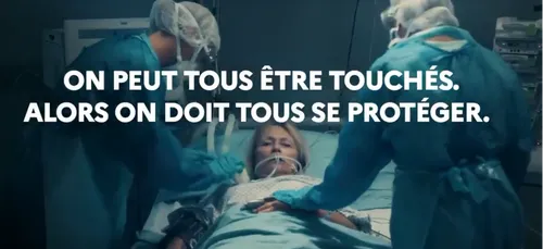 "On peut tous être touchés" : le clip choc du gouvernement pour...