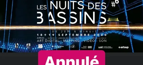 Arras : Les Nuits des Bassins n'auront pas lieu ce week-end