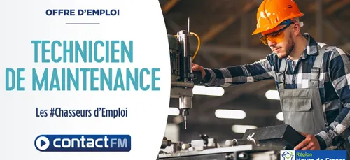 Offre d'emploi: Technicien de maintenance industriel