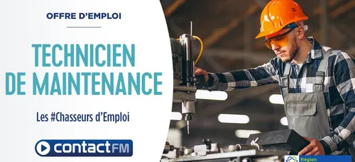 Offre d'emploi: Technicien de maintenance