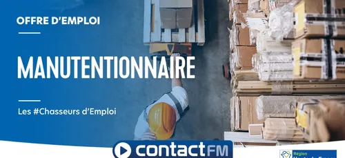 Offre d'emploi: Manutentionnaire (H/F)