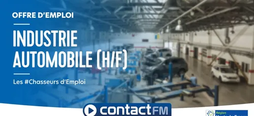 Offre d'emploi: Agent de production automobile (H/F)