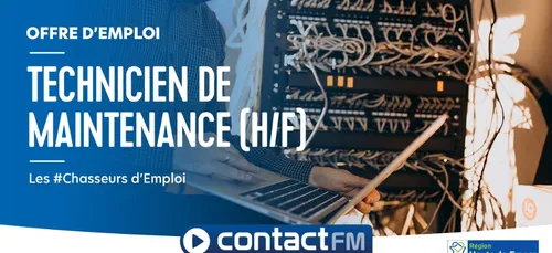 Offre d'emploi: Technicien de maintenance industriel (H/F)