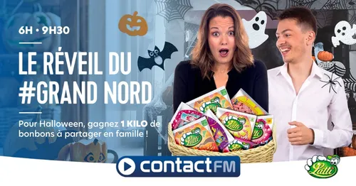 POUR HALLOWEEN, GAGNEZ UN KILO DE BONBONS LUTTI SUR CONTACT FM !