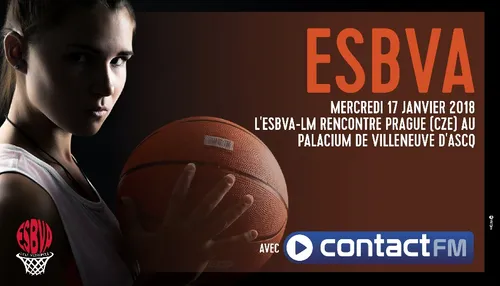 GAGNEZ VOS PLACES POUR L'ESBVA-LM / PRAGUE