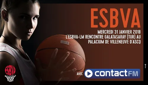 GAGNEZ VOS PLACES POUR L'ESBVA-LM / GALATASARAY (TUR)